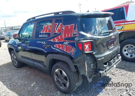 2018 Jeep Renegade Sport 4X4 z USA, uszkodzony, nr VIN ZACCJBAB7JPH36144